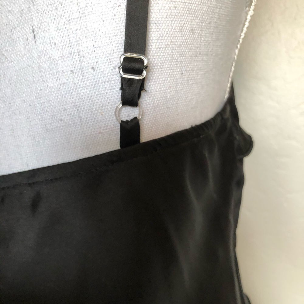 A. BYER Satin Ruffle Tank - Picture 3 of 4